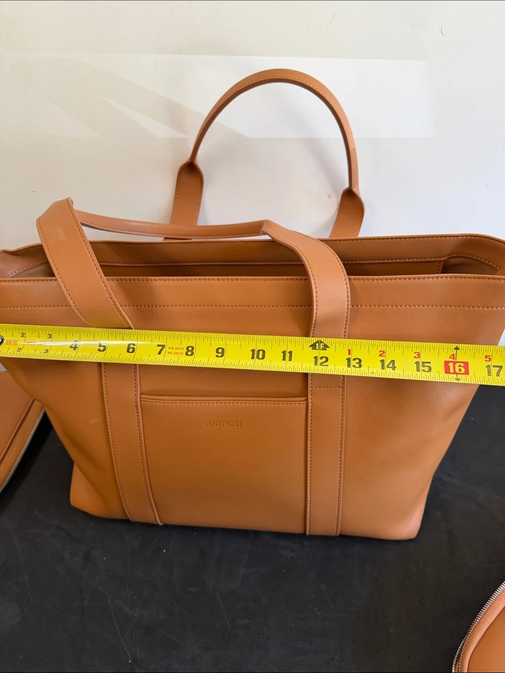 Monos tan leather